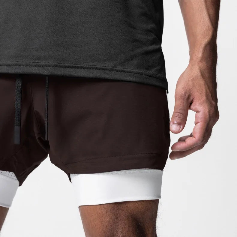 PowerLayer 2-in-1 Gym Shorts