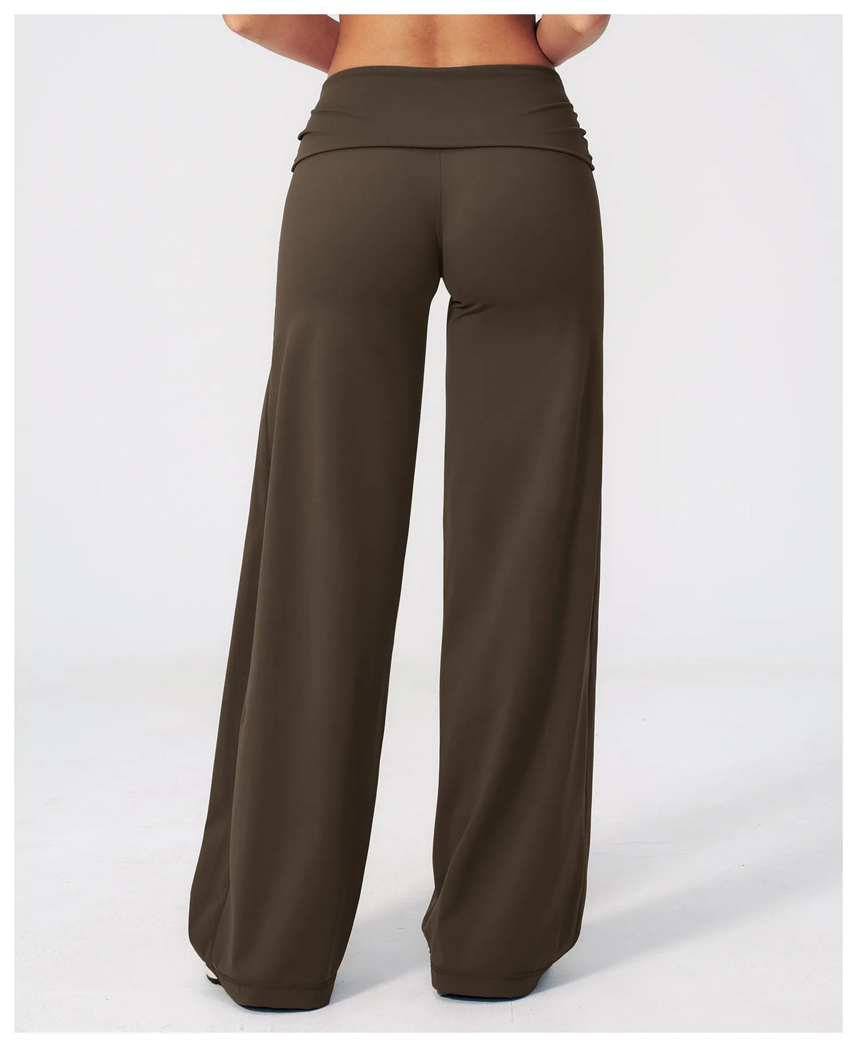 Fold Over Wide Leg Pants