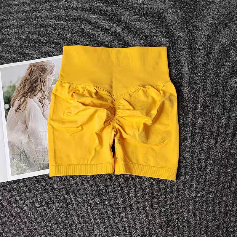 High Waist Yoga Shorts