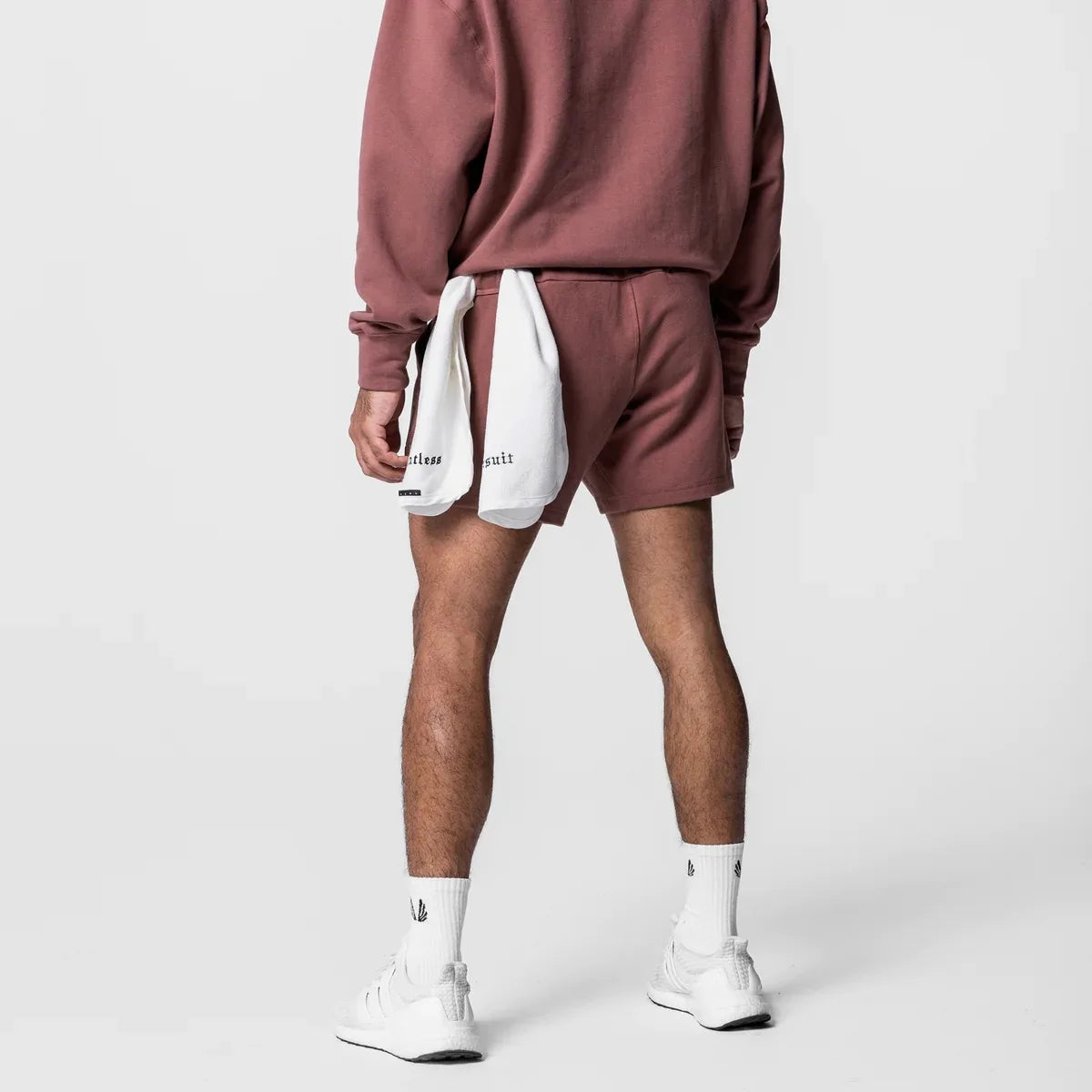 CrestLine Embroidered Cotton Shorts