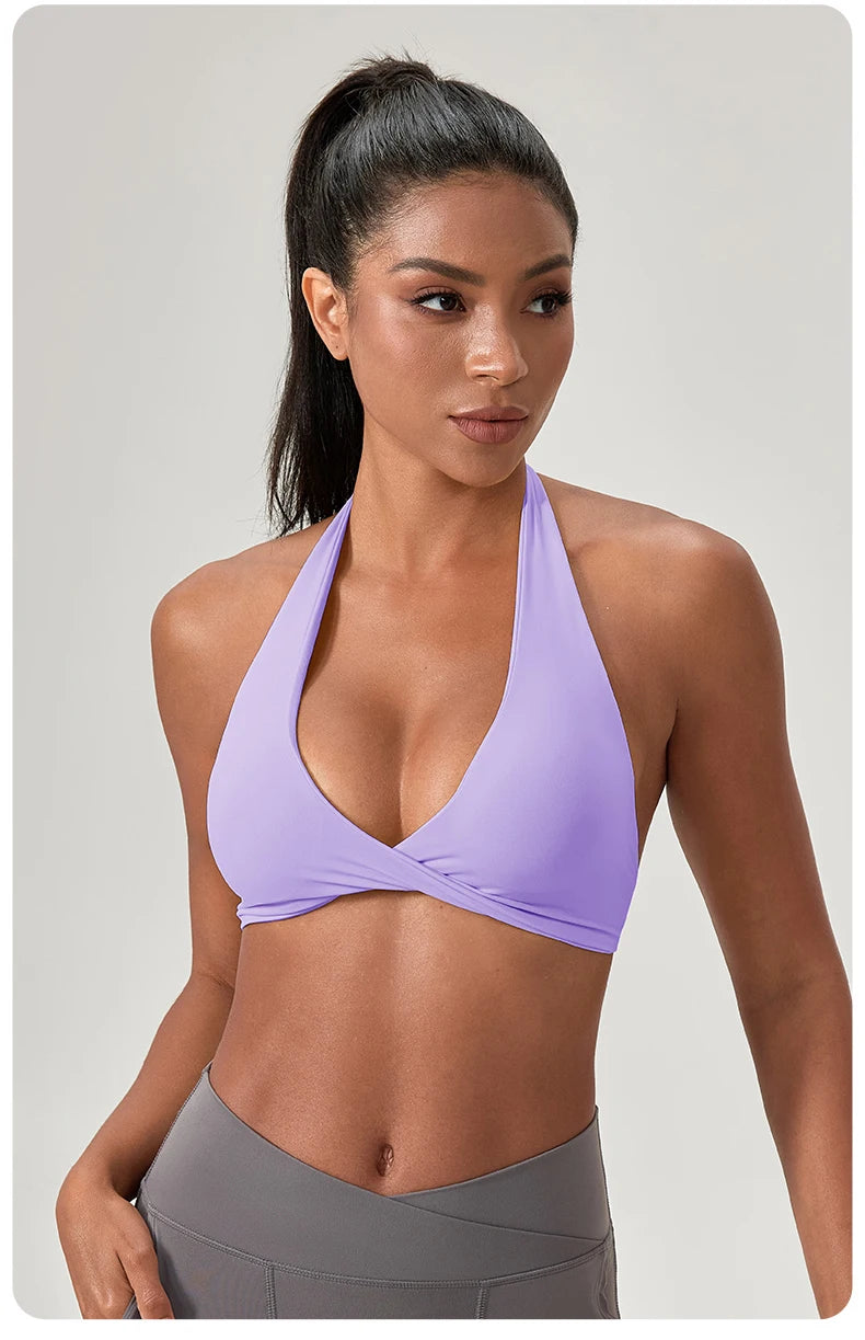Contour Halter Sports Bra