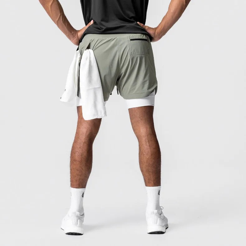 PowerLayer 2-in-1 Gym Shorts