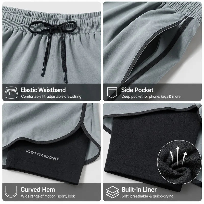 CoreLayer 2-in-1 Training Shorts