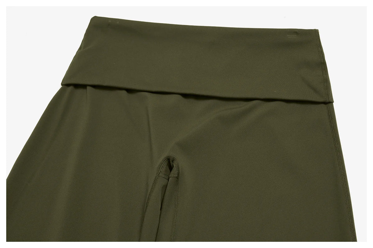 Fold Over Wide Leg Pants