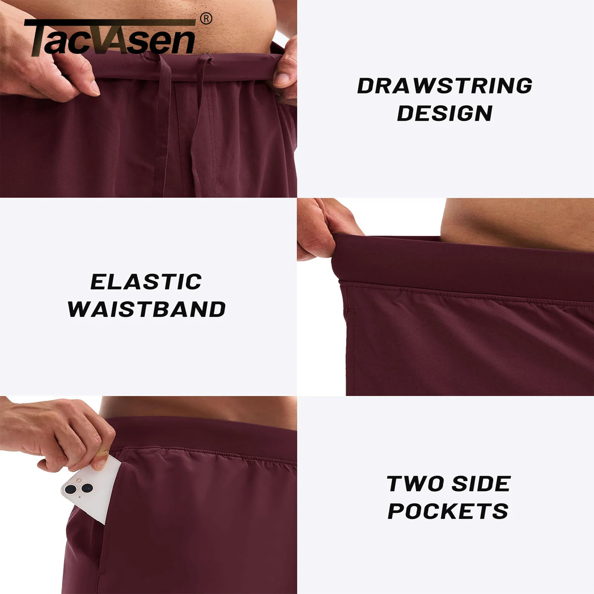 TrailShield UPF 50+ 8-Inch Shorts