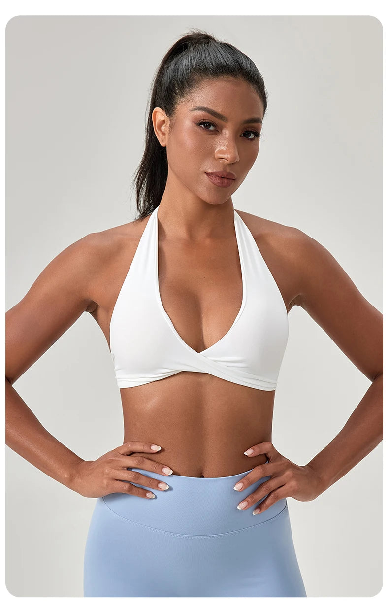 Contour Halter Sports Bra