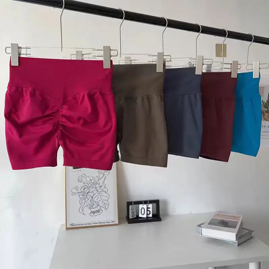 High Waist Yoga Shorts