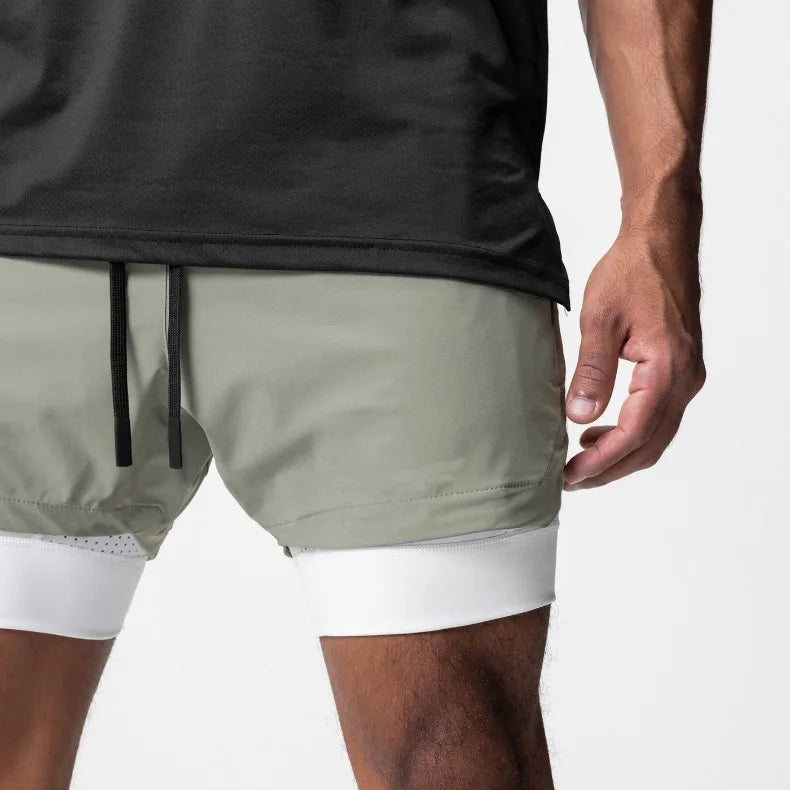 PowerLayer 2-in-1 Gym Shorts