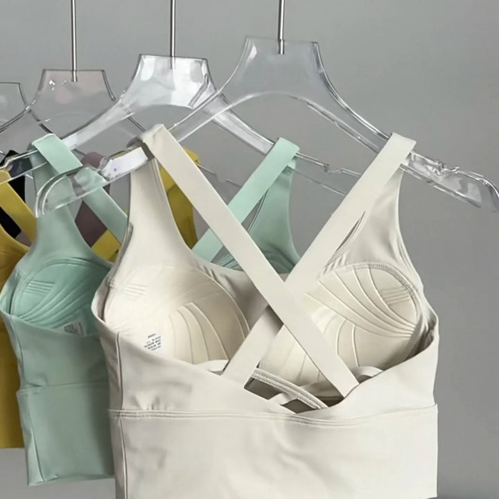 Women’s Crossed Back Sports Bra