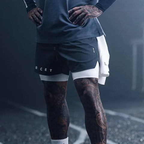 2-in-1 Quick-Dry Shorts