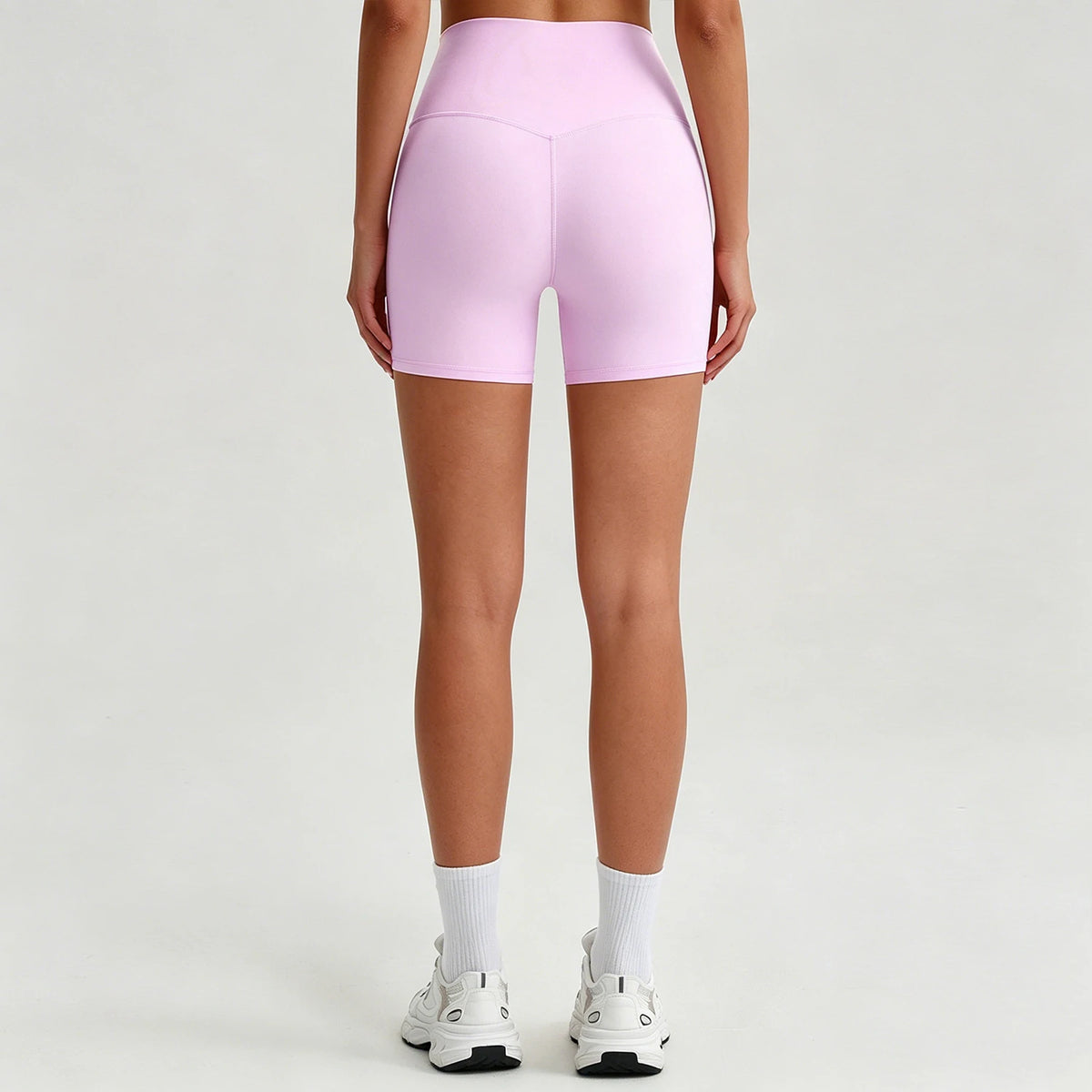 High Quality Yoga Shorts Women Cycling Shorts Naked Feeling High Waist Gym Running Tight Summer Butt Lifting Workout Pants
