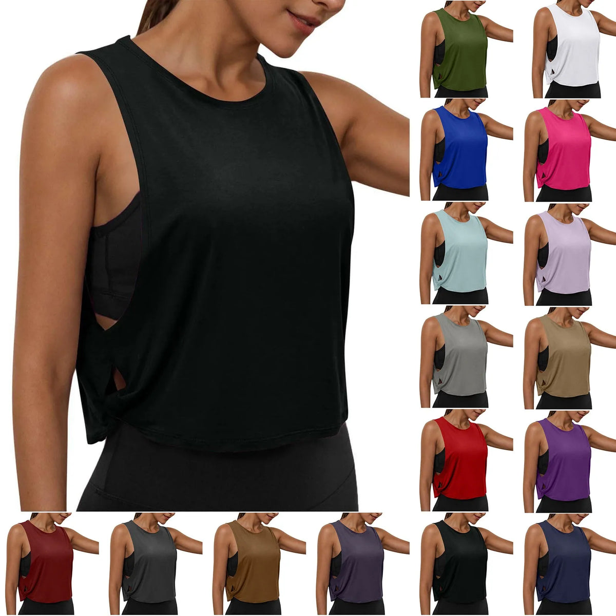BreezeCrop Training Top