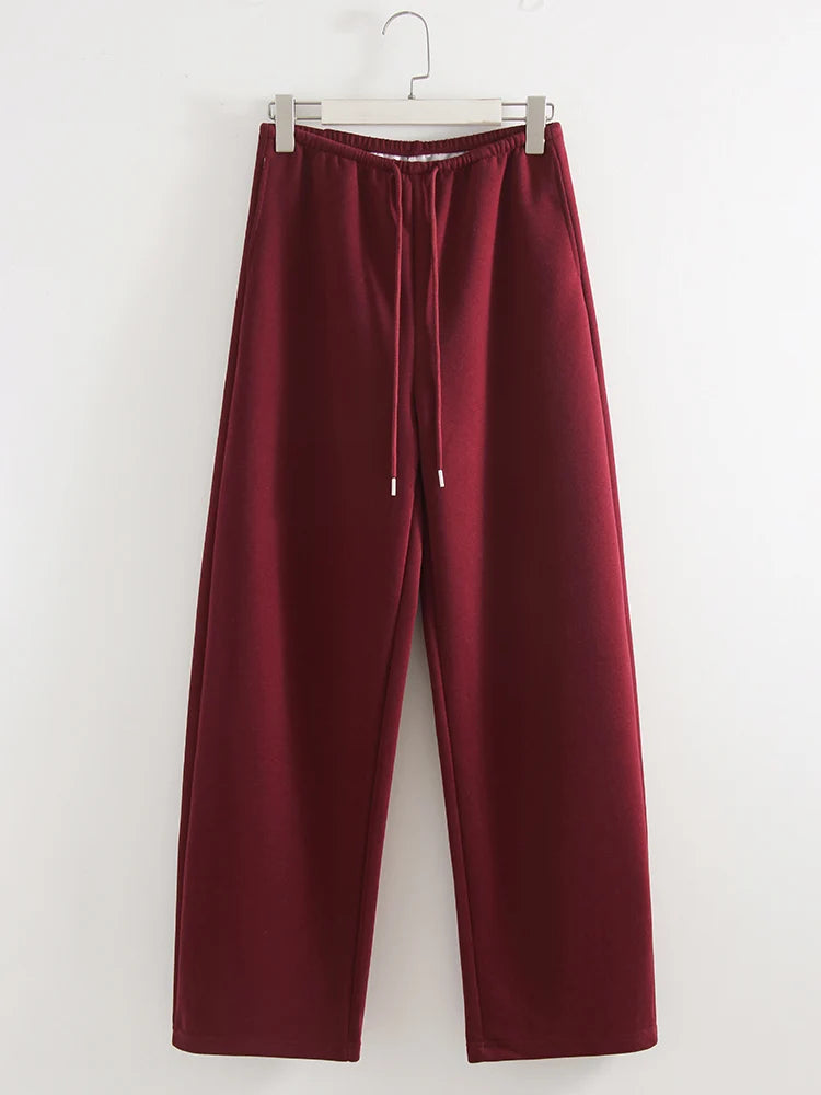 DrapeLine Wide Leg Trousers