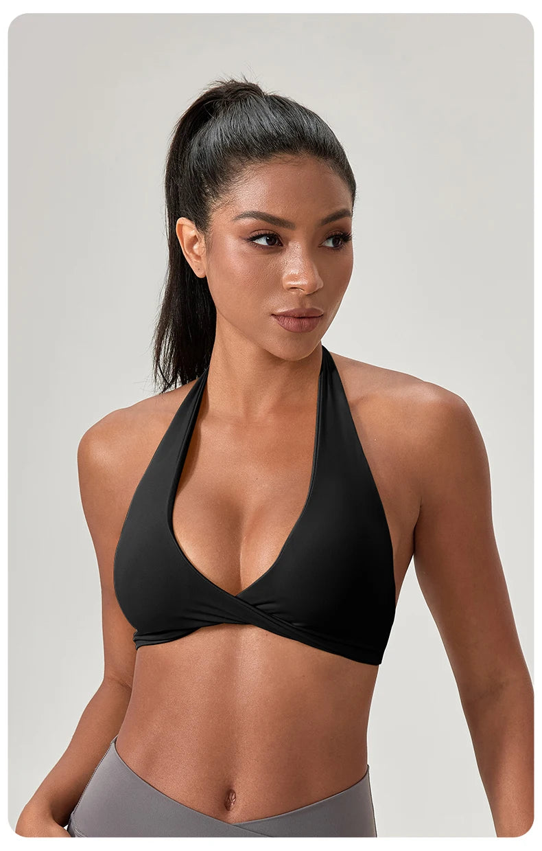 Contour Halter Sports Bra