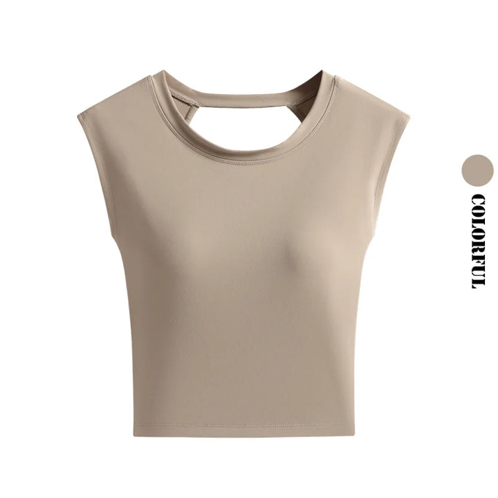 Backless Yoga Top