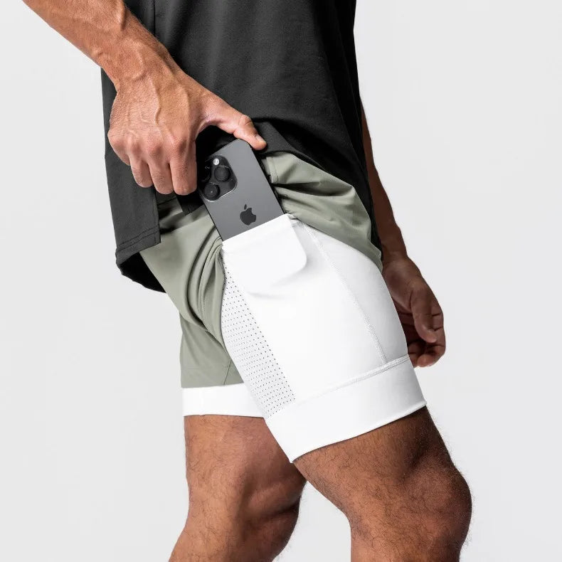 PowerLayer 2-in-1 Gym Shorts