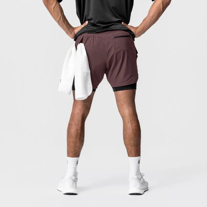 PowerLayer 2-in-1 Gym Shorts