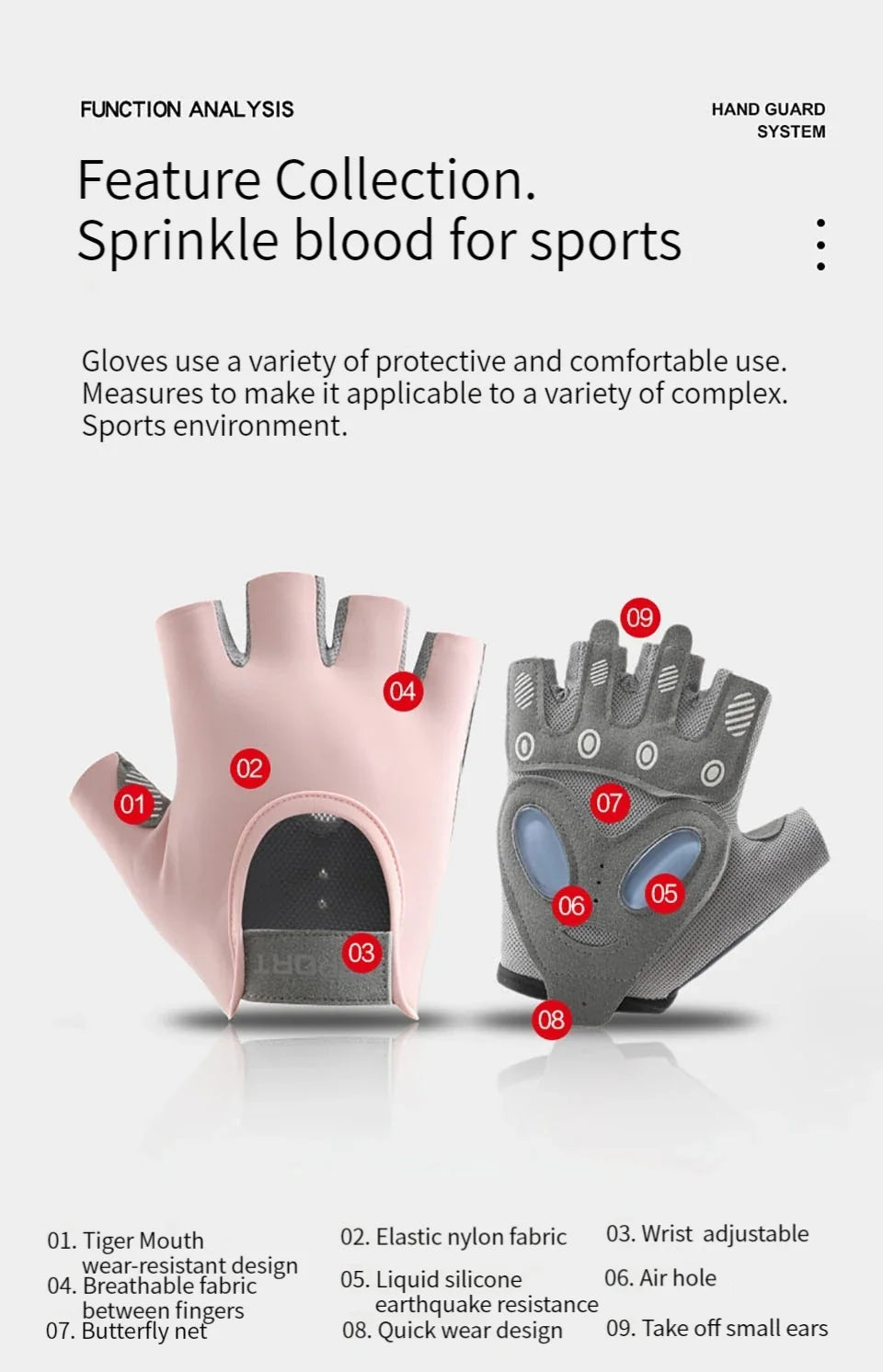 GripPro Weight Training Gloves
