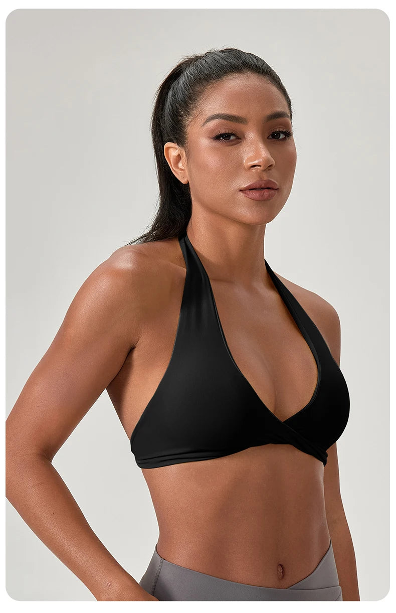 Contour Halter Sports Bra