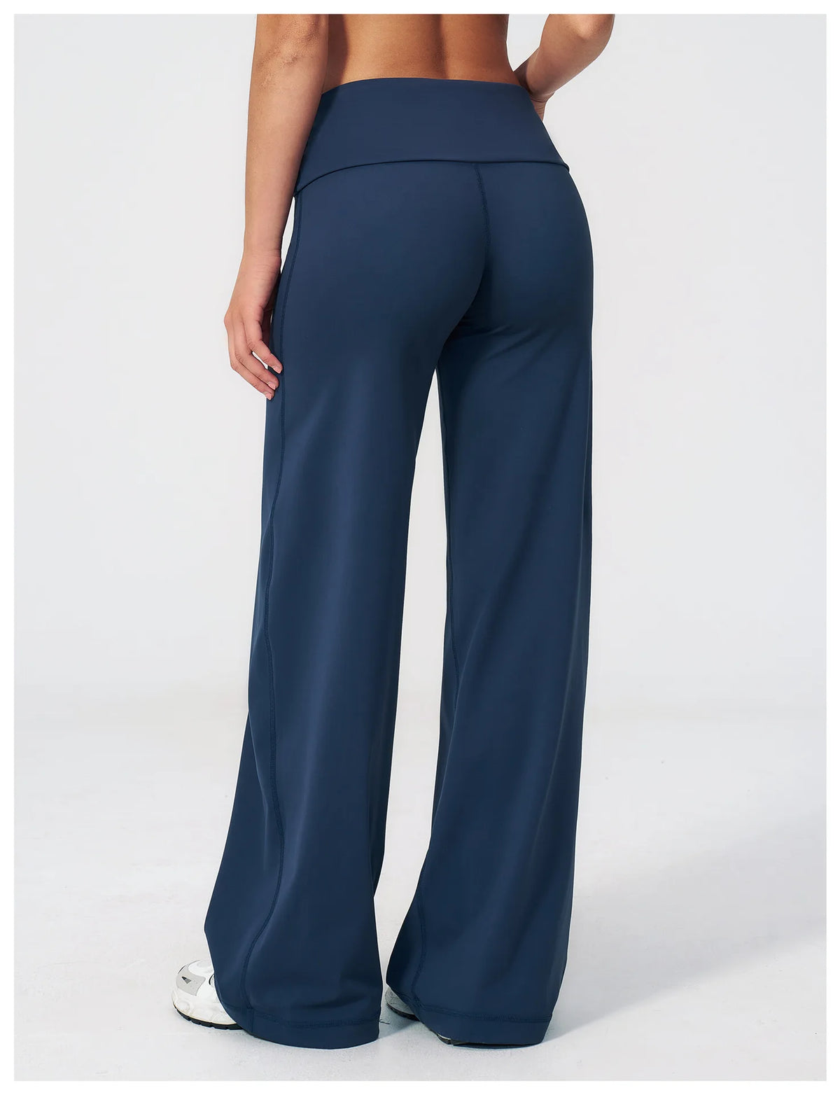 Fold Over Wide Leg Pants
