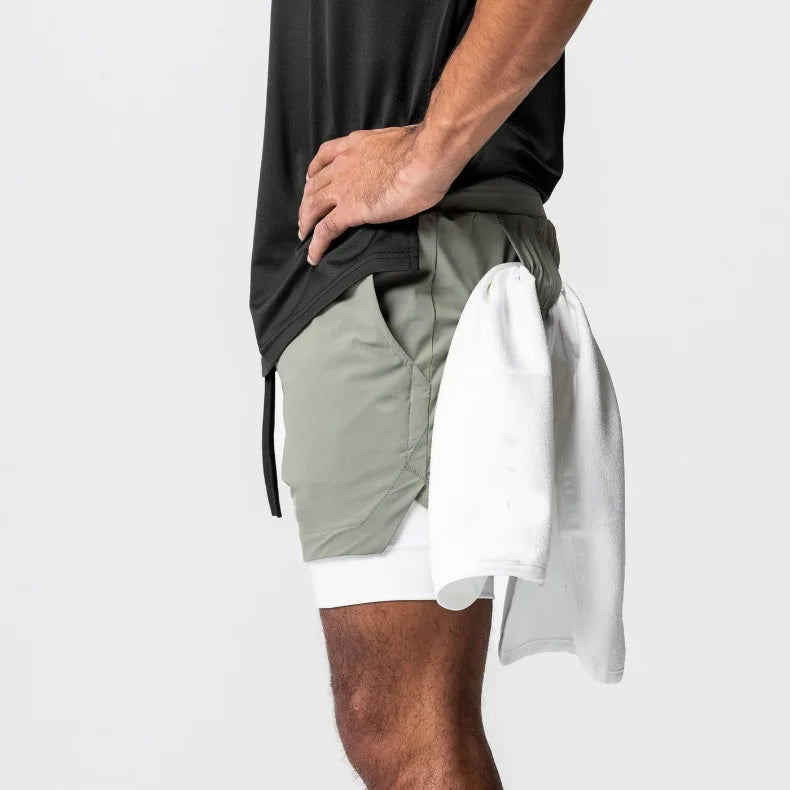 PowerLayer 2-in-1 Gym Shorts