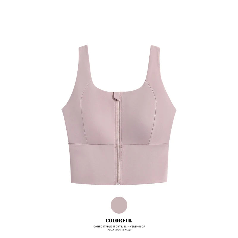 Zip Sports Bra