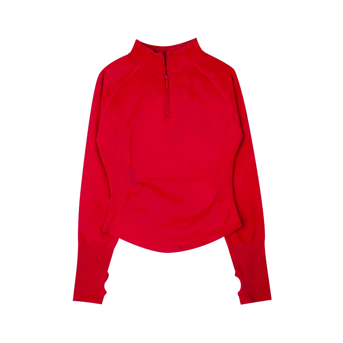 NCLAGEN Half Zippy Gym Top Long Sleeve Running Jacket Women Yoga Pilates Clothing Seamless Sports Shirts Fitness Workout Clothes