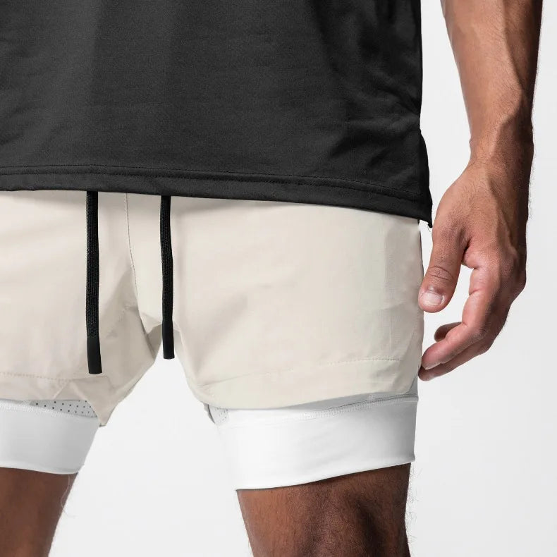 PowerLayer 2-in-1 Gym Shorts