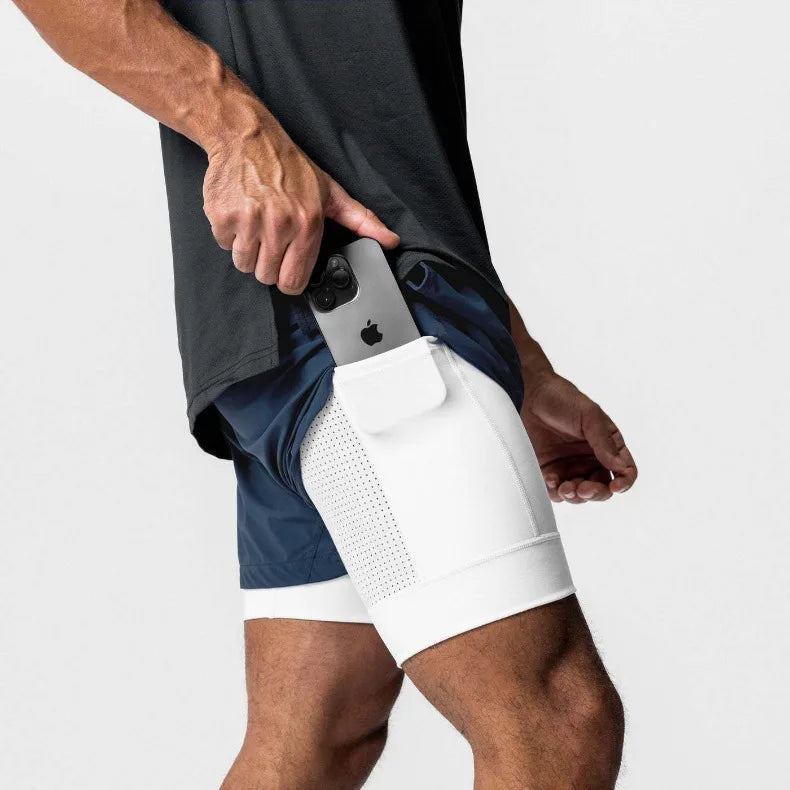 PowerLayer 2-in-1 Gym Shorts
