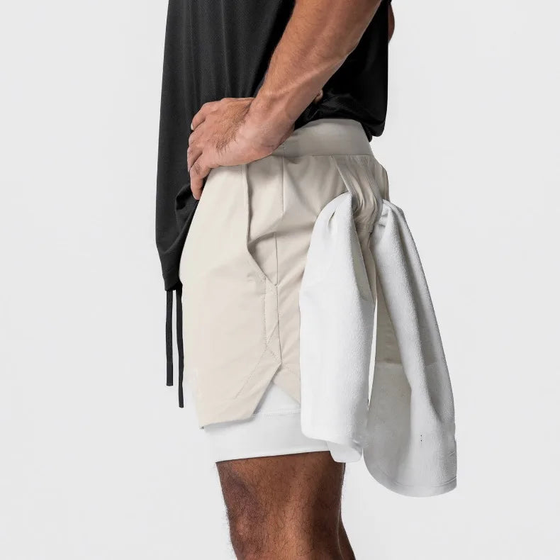 PowerLayer 2-in-1 Gym Shorts
