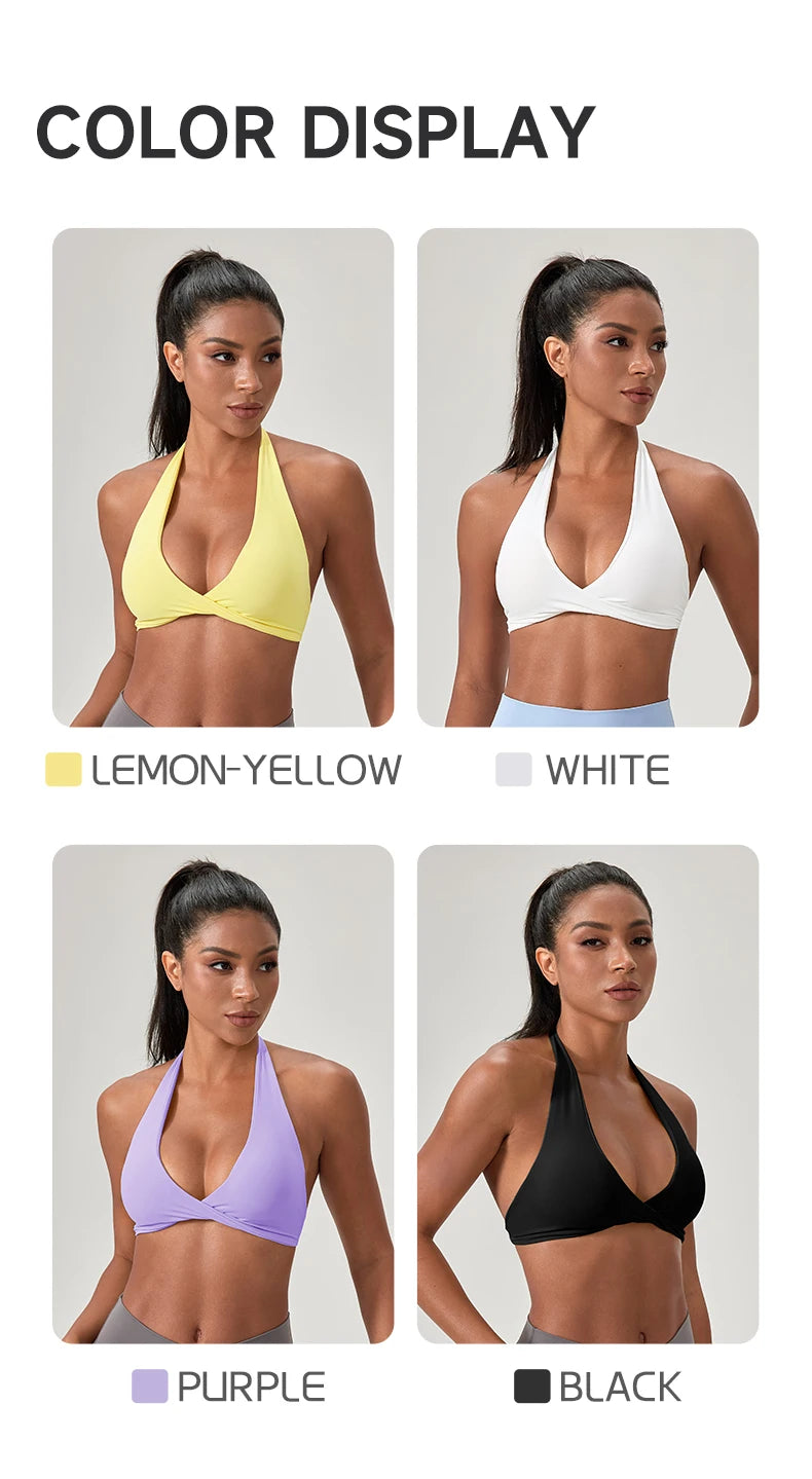 Contour Halter Sports Bra