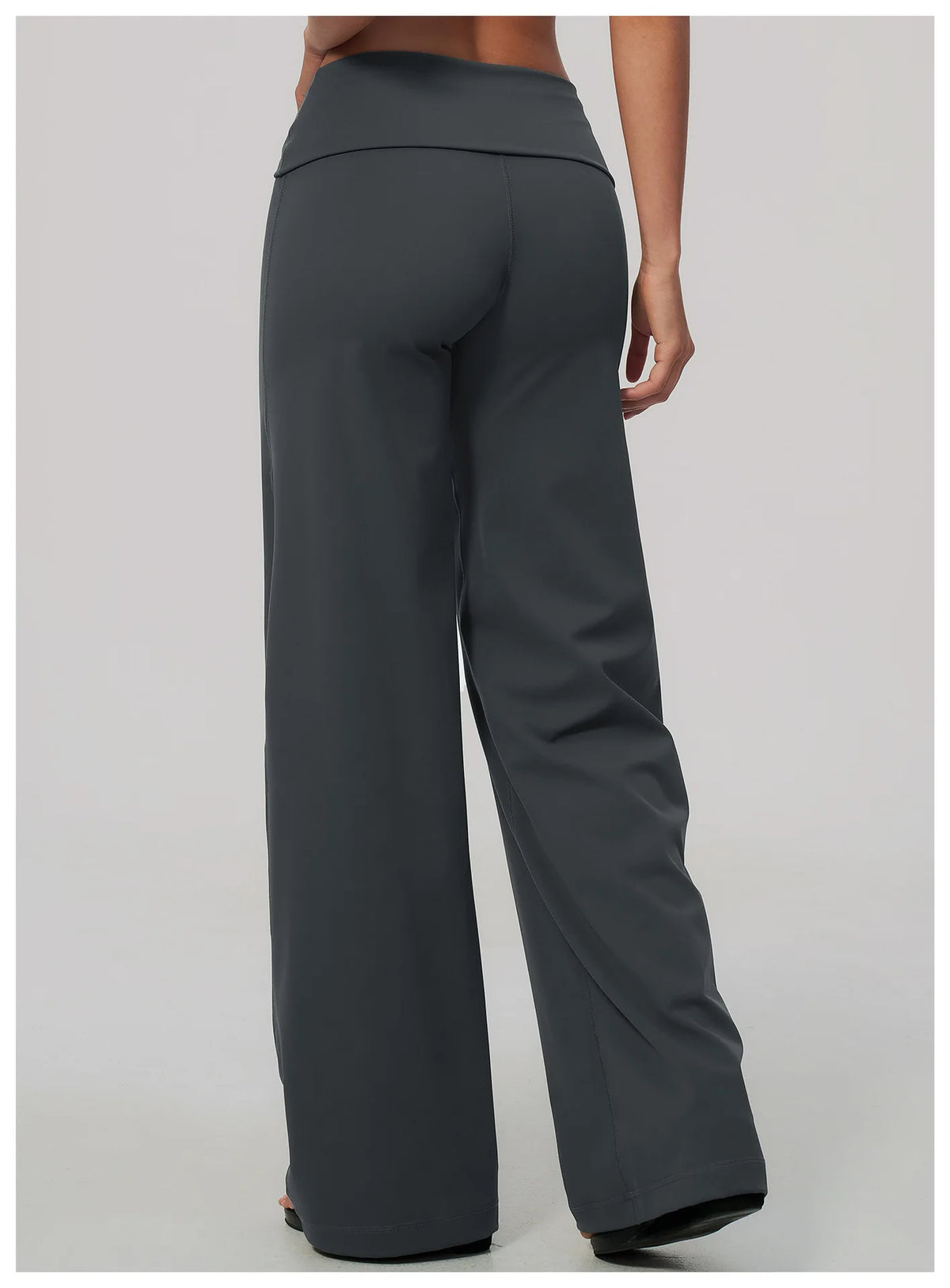Fold Over Wide Leg Pants