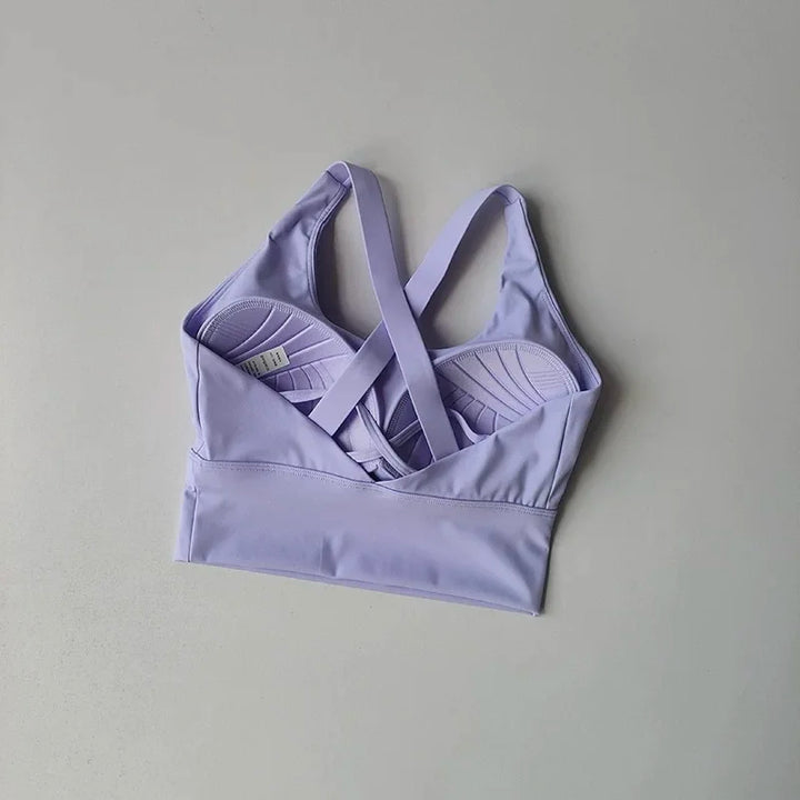 Women’s Crossed Back Sports Bra