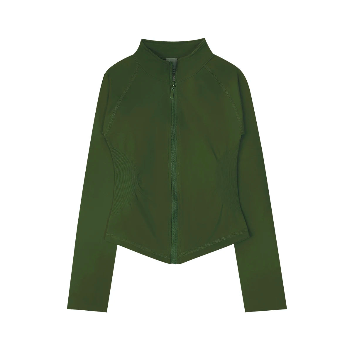 NCLAGEN Woman's Sports Jacket Zip Up Gym Clothes Long Sleeve Workout Seamless Top Speed Activewear Yoga Pilates Running Coats