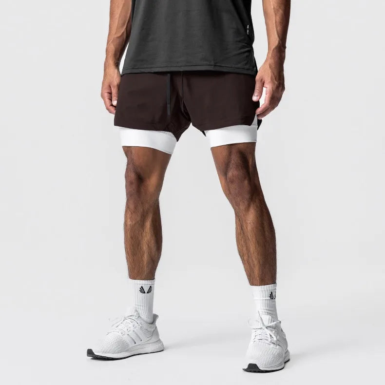 PowerLayer 2-in-1 Gym Shorts