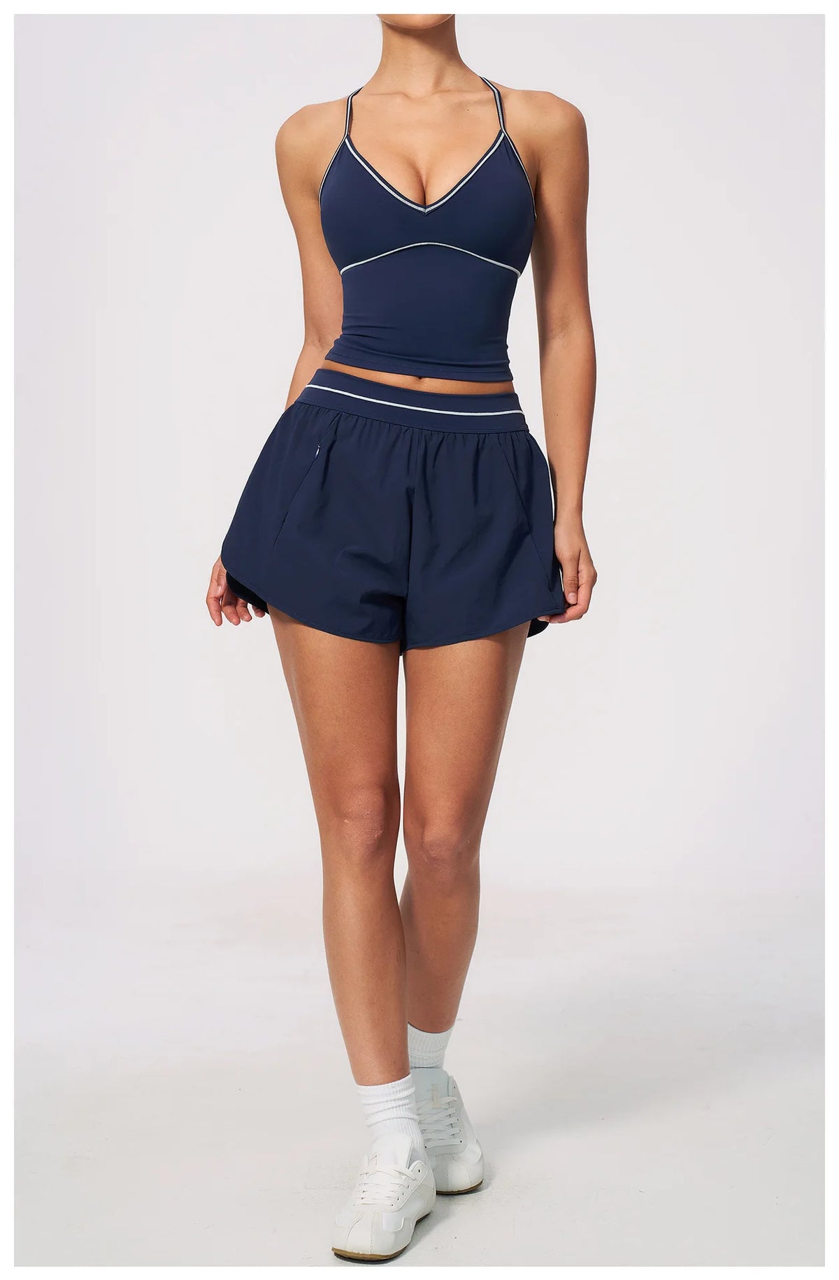Summer Wide Leg Yoga Shorts Women's High Waist Fitness Sports Shorts Running Cycling Short Leggings Female Gym Workout Shorts