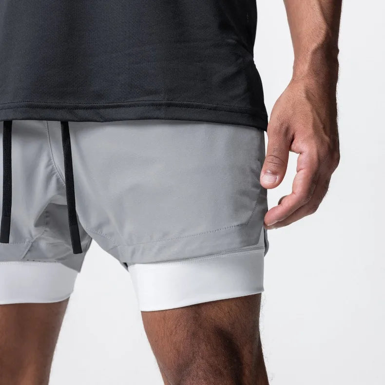 PowerLayer 2-in-1 Gym Shorts