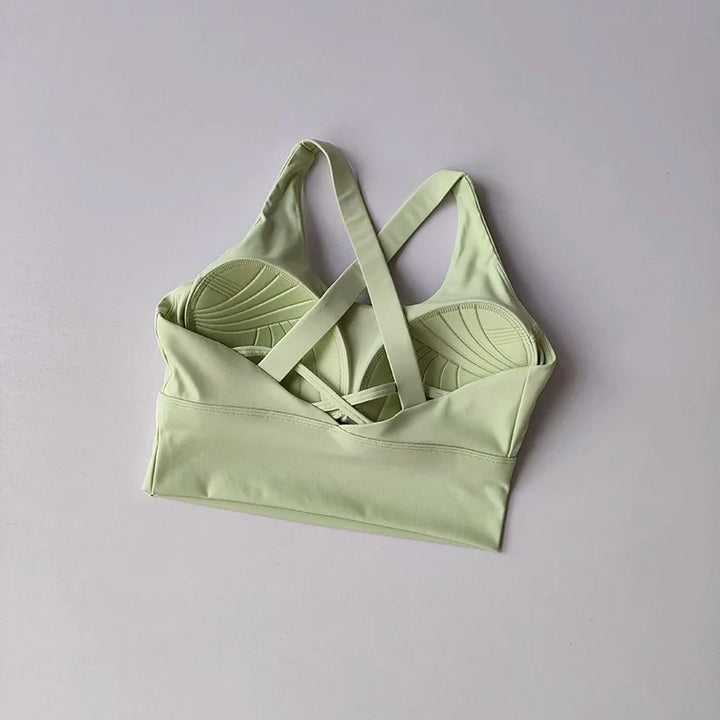 Women’s Crossed Back Sports Bra
