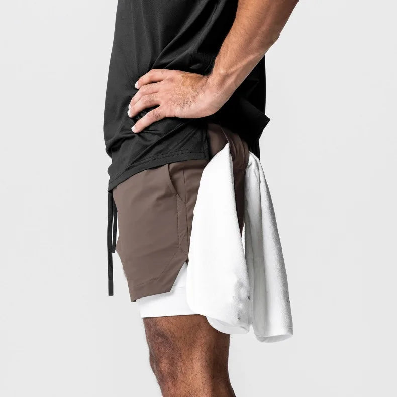 PowerLayer 2-in-1 Gym Shorts