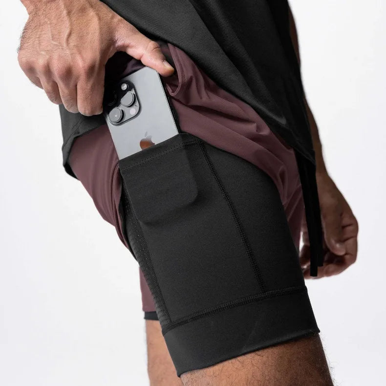 PowerLayer 2-in-1 Gym Shorts