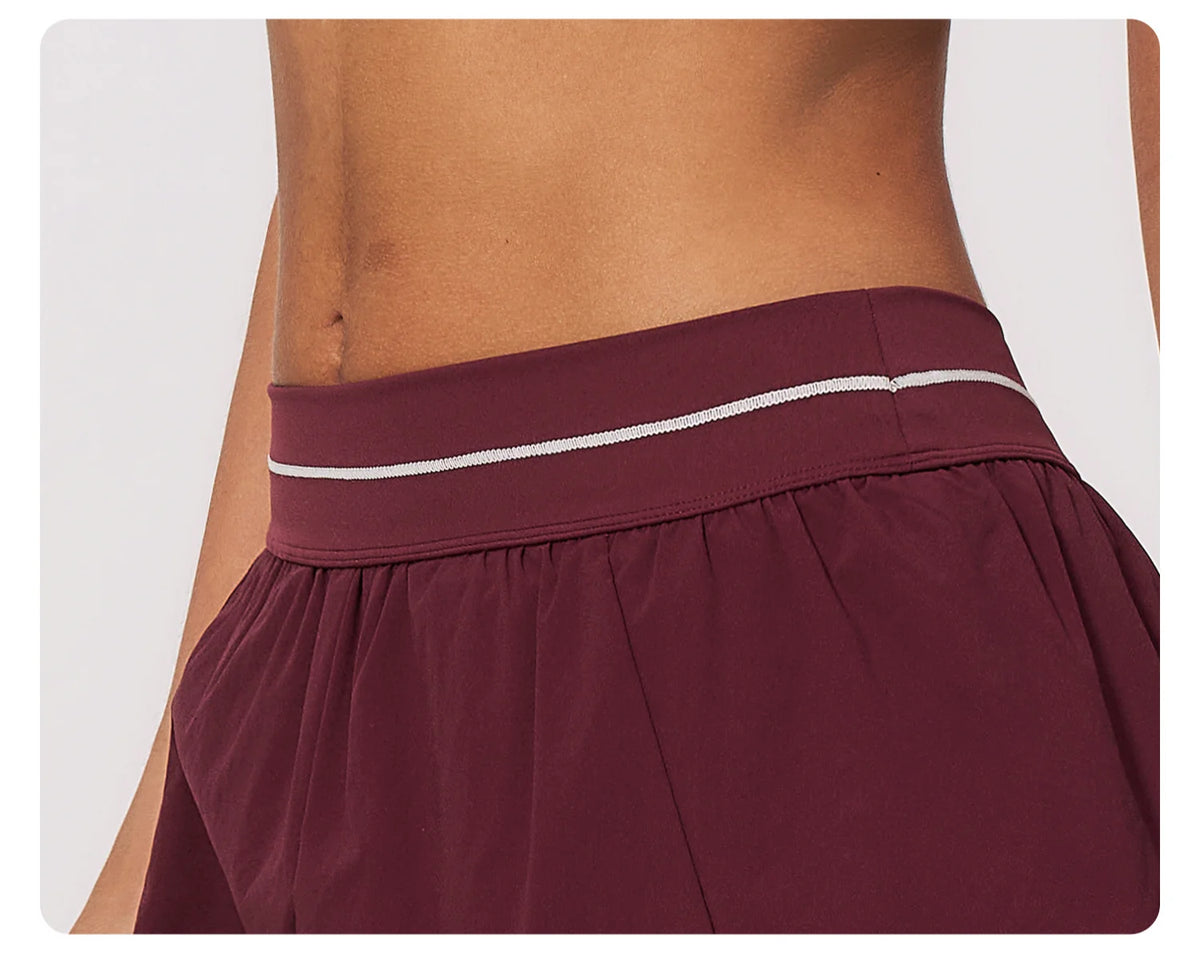 Summer Wide Leg Yoga Shorts Women's High Waist Fitness Sports Shorts Running Cycling Short Leggings Female Gym Workout Shorts