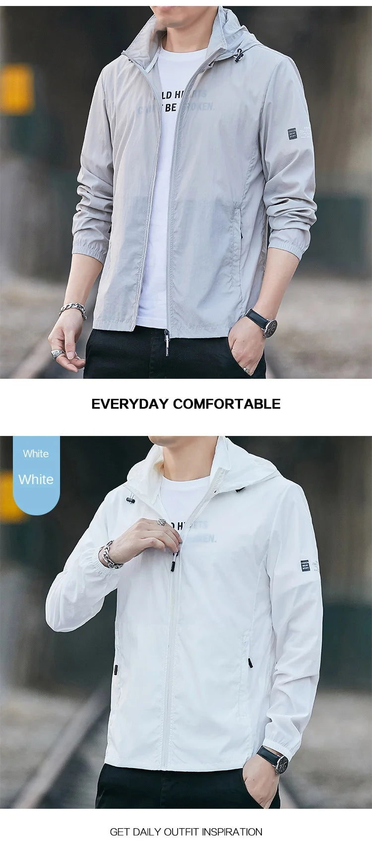 Fashionable and trendy new hot selling sun protection clothing, lightweight and breathable, couple's cold and super strong UV pr