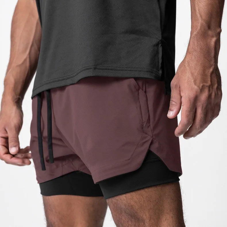 PowerLayer 2-in-1 Gym Shorts
