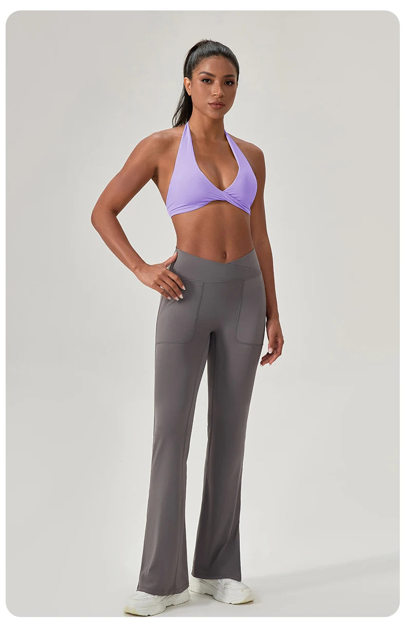 Contour Halter Sports Bra