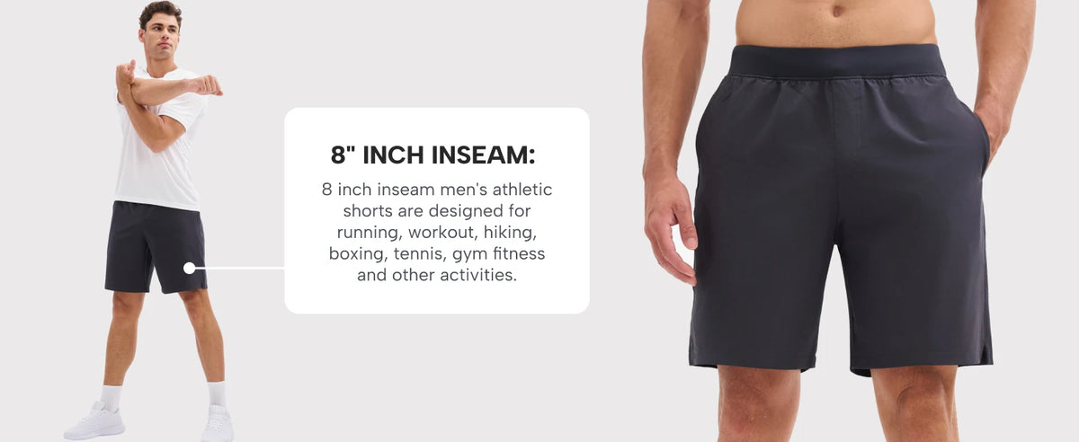 TrailShield UPF 50+ 8-Inch Shorts