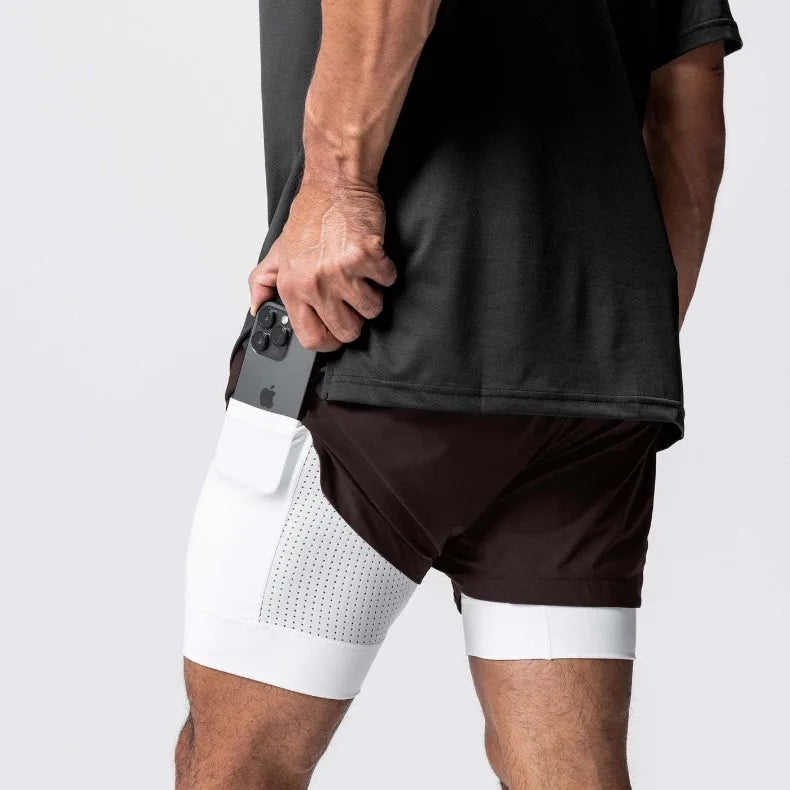 PowerLayer 2-in-1 Gym Shorts