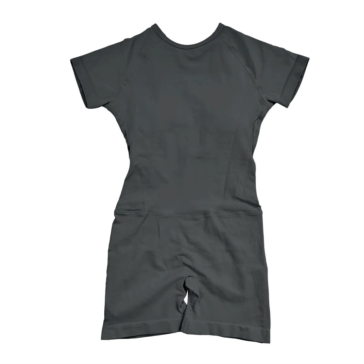 NCLAGEN Short Sleeve One Piece Women's Backless Gym Set Yoga Tee Jumpsuit Workout Sports Playsuit Open Back Fitness Sportswear