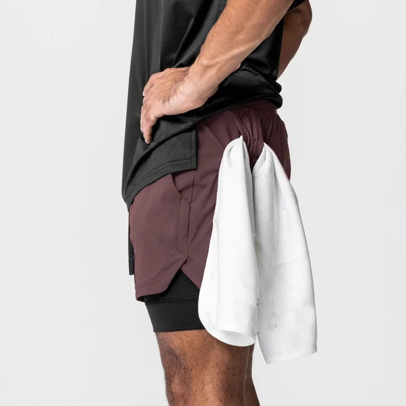 PowerLayer 2-in-1 Gym Shorts