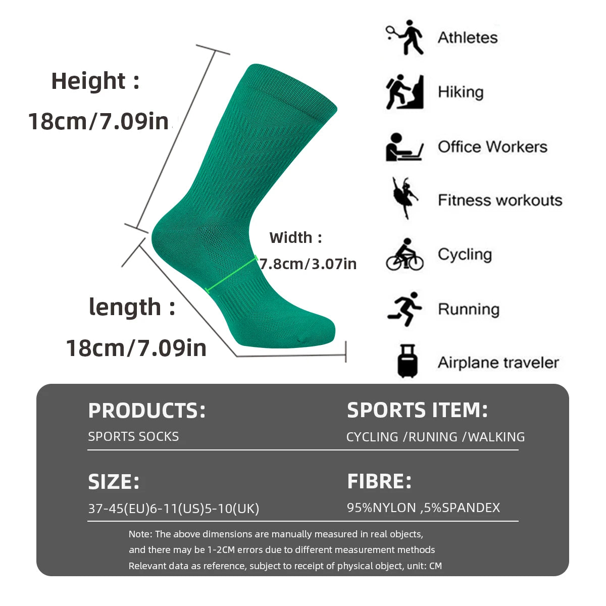 RideCore Cycling Socks