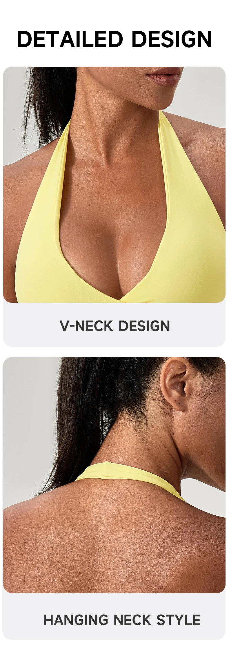 Contour Halter Sports Bra